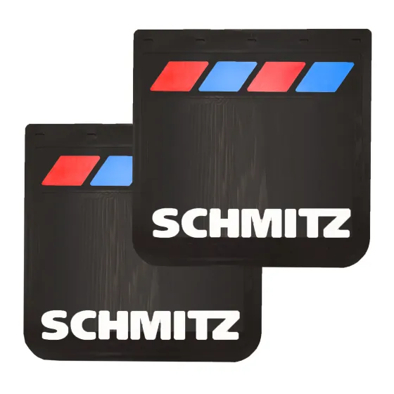 Брызговики 400х400мм SCHMITZ LUX PRO (Красный/Синий)