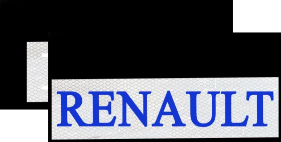 Брызговики 515х240мм RENAULT Светотражающий RB