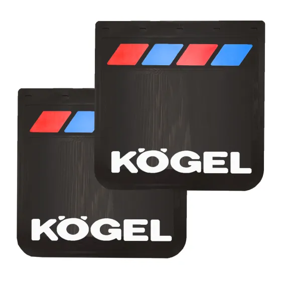Брызговики 400х400мм KOGEL LUX PRO (Красный/Синий)