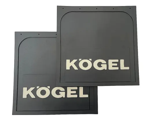 Брызговики 400х400мм (KOGEL) объемный текст LUX