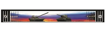 Брызговики 2050х320мм ТАНКИ