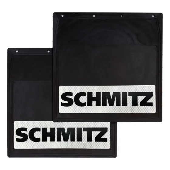 Брызговики 400х400мм "Schmitz" с светоотражающей белой основой
