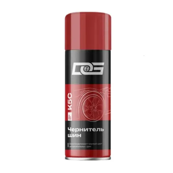DG Чернитель шин аэрозольный TIRE SHINE, 450мл