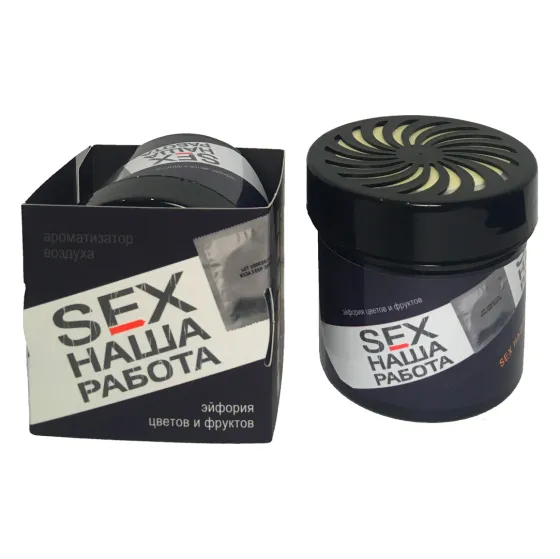 Ароматизатор банка-гель CONTRA - SEX НАША РАБОТА
